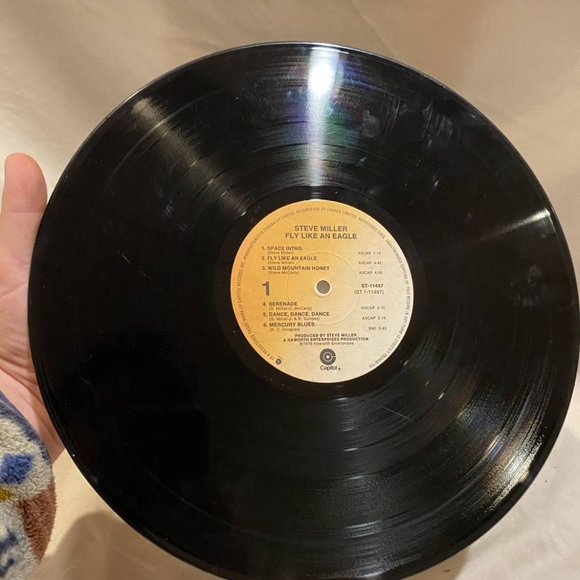 Steve Miller Vinyl Record - Picture 3 of 3